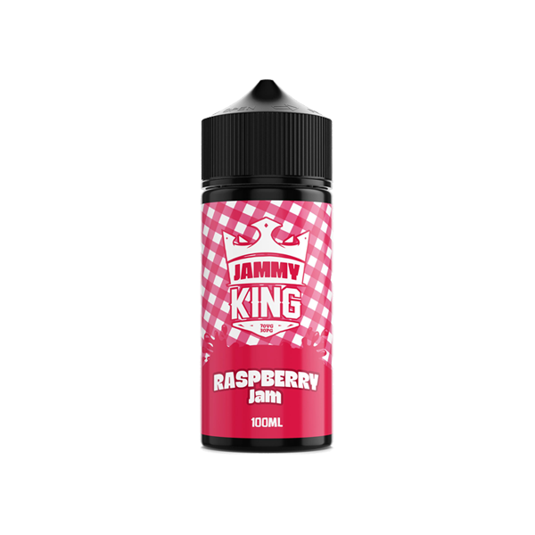 made by: King E-Liquids price:£12.50 Jammy King 100ml Shortfill 0mg (70VG/30PG) next day delivery at Vape Street UK