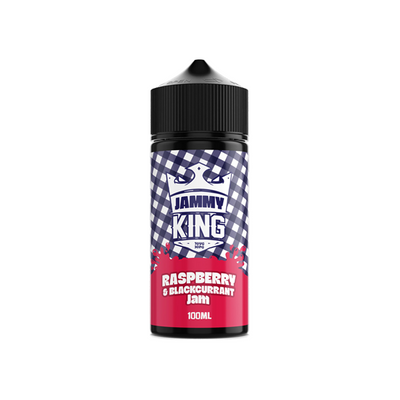 made by: King E-Liquids price:£12.50 Jammy King 100ml Shortfill 0mg (70VG/30PG) next day delivery at Vape Street UK