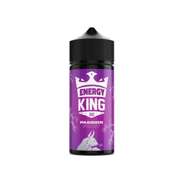 made by: Energy King price:£12.50 Energy King 100ml Shortfill 0mg (70VG/30PG) next day delivery at Vape Street UK