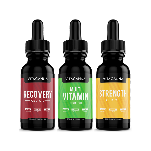 made by: Vitacanna price:£34.11 Vitacanna 1400mg Broad Spectrum CBD Oil - 30ml next day delivery at Vape Street UK