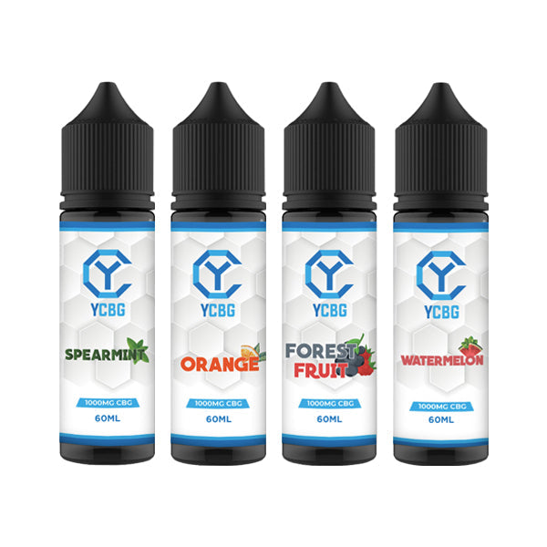 made by: yCBG price:£33.90 yCBG 1000mg CBG E-liquid 60ml (BUY 1 GET 1 FREE) next day delivery at Vape Street UK